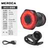 Luz trasera de bicicleta MEROCA luz de freno con inducción inteligente equipo de advertencia para ciclismo de carretera y montaña luz para ciclismo nocturno