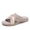 [Agotado, Sin Reposición] Sandalias de Cuña para Mujer, Sandalias Planas de Moda del Sudeste Asiático Transfronterizas, Sandalias de Playa de Suela Suave para Mujer