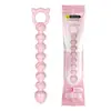 Grânulos de Amor Secreto Plug Anal de Gelatina para Iniciantes Ferramenta de Abertura Anal para Iniciantes Prazer Adulto Brinquedo Anal Relaxante para Mulheres