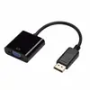 Cable Adaptador Hd de DP a VGA DisplayPort a VGA/HDMI/DVI Puerto Único Convertidor Hembra