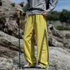 Calça Casual Esportiva Outdoor Masculina Nova Outono 2026 de Perna Larga Solta com Listras Coloridas da Série Montanha Teyun
