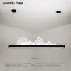[Personalizado] Habitación de Estudio Inspirada en el Zen, Sala de Té Minimalista Moderna de Alta Gama, Iluminación de Lámpara de Araña Gran Estilo Chino Nuevo, Iluminación de Comedor de Lujo Ligero