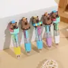 Mini Bolígrafo de 4 Colores Panda Lindo Portátil Gato de Dibujos Animados Bolígrafo de Bola de Cuatro Colores Lindo Bolígrafo de Bola Retráctil de Dibujos Animados