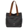 Bolso Casual de Lona Nuevo con Gran Capacidad para Niñas, Bolso Tote para el Trabajo, Bolso de Hombro Simple Casual y Artístico para Estudiantes