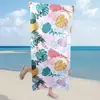 Nova Toalha de Praia para Natação Absorvente de Água Secagem Rápida Estampada Digital Atacado Transfronteiriço Veludo Double-Face Macia Toalha de Banho Esportiva