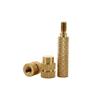 Ferramenta de soldagem com eletrodo revestido para metal quente, conector de ferro de solda, cabeça térmica M2, kit de inserção de porca de cobre termofusível M4M5M6 personalizado