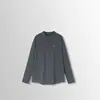 Camiseta de Manga Larga Glacier Blue de Secado Rápido para Mujer, Camisa Deportiva Fina de Verano Estilo Montaña con Protección Solar para Ciclismo, Top de Bádminton para Exteriores