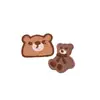 Capa de Celular, Caderno, Acessórios de Cabeça, Acessórios Decorativos, Patches Bordados, Patches de Tecido Bordados de Animal Cartoon Coelho e Urso Chinês Criativos