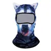 Touca de Animal para Proteção Solar ao Ar Livre, Máscara de Ciclismo, Forro de Capacete de Motocicleta Absorvente de Suor, Touca de Animal Fofa
