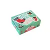 Impermeable Aceite Lindo Set Navideño Hombre de Jengibre Caja de Empaque para Hornear Galletas Bolsa de Regalo