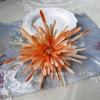 Pinça de Caranguejo Crisântemo Bianhua Crisântemo Antigo Flor de Seda Crisântemo de Oito Garras Flor para Cabelo Acessórios Hanfu Clipe Lateral Joia