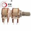 148 Potenciômetro de Quatro Ligações R16100Bo Quatro Filas de Potenciômetro de Filme de Carbono Rotativo Ajustável