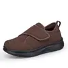133 Hombres Mujeres Transpirables Primavera Caña Baja Malla Velcro Ancho Pie Anciano Casual Correr Zapatos Deportivos