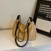Bolso de Mano Vintage de Color Sólido Otoño e Invierno 2024 Nuevo Casual Combinable Bolso Cruzado Bolso de Hombro de Gran Capacidad para Mujer