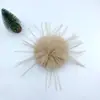 Bolas de Piel Artificial de Imitación de Avestruz Coloridas de 8 cm Pompones DIY para Ropa, Zapatos, Sombreros, Textiles del Hogar, Accesorios, Bolsos, Colgantes y Materiales al por Mayor