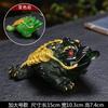 Ornamentos de bichinhos de chá podem ser cultivados e acessórios de jogo de chá sapo dourado que muda de cor da sorte conjunto de chá kung fu criativo pauzinhos para brincar com chá bichinho de chá que muda de cor