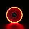 Ventilador de chasis 12CM aurora eclipse solar 16 luces apertura única 12025 computadora silencioso ventilador de chasis LED viento