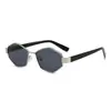 Gafas de Sol Triangulares Transfronterizas Nuevas 2025 Gafas Geométricas Poligonales Estilo Ins Celebridad Europea y Americana Gafas de Sol Hip-Hop Personalizadas