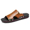 Chinelos de Tamanho Grande Transfronteiriços para Homens, Chinelos Casuais de Verão para Homens com Padrão de Crocodilo, Calçados Slip-On Antiderrapantes para Homens