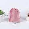 Bolsa com Cordão Bolsa com Cordão Logo Impressível Brinde Acompanhante Cordão Lise Flanela Joias Bolsa de Flanela Bolsa de Armazenamento de Joias
