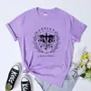 Camiseta Gráfica de Dragón Basgiath Estética Moderna Basura Algodón Camiseta Moda Femenina Bibliotecaria 5XL Blanco