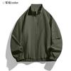 Chaqueta de Béisbol con Cuello Alto, Chaqueta de Piloto Estilo Americano, Chaqueta de Moda para Hombre para Primavera y Otoño, Hecha a Medida