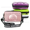 Bolsa con Cremallera para Maleta de Viaje Personalizada de 7/8 de pulgada Caja de Regalo para Recuerdos de Boda Mini Bolsa de Maquillaje Corporativa