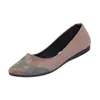 Zapatos de Tela Old Beijing para Mujer, Boca Baja, Suela Suave, Zapatos de Mamá, Modernos y Versátiles, Planos Antideslizantes Negros para el Trabajo