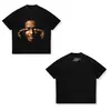 T-shirt de manga curta estilo hip-hop high street ASAP ROCKY tamanho europeu 2026 nova para homens e mulheres