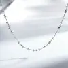 Cadena de Hada de Plata de Ley S925 Chapada con Perlas de Oro de 24K Collar de Burbujas Versátil de Gama Alta Estilo Ins Collar Simple
