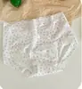 Braguitas Florales de Seda de Hielo para Niña Ligeras Transpirables de Cintura Media Triángulo Ropa Interior Suave Amigable con la Piel para Mujer Venta al por Mayor