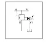 Válvula de Secuencia Operada por Piloto Manual Ajustable Parker Serie R5S, R5S06-59516A1152