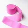 Rollo de Papel Crepé de Color Borla Boda Fiesta de Cumpleaños Fondo Decoración de Pared Rollo de Papel de Borla Cinta 4.5*20