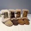 Dulce Rebelde~Botines de Nieve Cortos con Plataforma para Mujer, Botas Cálidas de Invierno con Felpa Adicional, Zapatos de Algodón con Piel del Noreste, Modernos