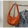 Bolsa Grande para Empanadas Estilo Coreano Bolso de Hombro Artístico 2026 Nuevo Bolso Cruzado Versátil de Moda Casual para Mujeres