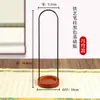 Novo Estilo Chinês Janela Ensolarada Cúpula da Lua Paisagem de Montanha Criativa Porta-Pincéis Lavável Suporte para Pincéis Suporte para Pincéis Rack de Armazenamento para Pendurar Canetas Porta-Pincéis