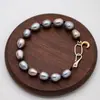 Conjunto de Colar e Pulseira de Pérolas de Água Doce Estilo Francês, Pingente de Lua Exquisito e Elegante, Prata 925, Joias de Nicho para Mulheres Primavera e Verão