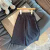 Pantalones Casuales de Niña para Primavera y Otoño Moda para Bebé Personalidad Infantil Tendencia Holgado Estilo Coreano Elegante Popular en Internet Lunares Pantalones de Pierna Ancha