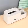 Caja de Pañuelos Creativa y Sencilla para Escritorio para el Hogar Sala de Estar Caja de Almacenamiento para Clasificar Artículos Pequeños Caja de Pañuelos Multifuncional