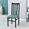 Silla de Comedor para Hotel, Nuevo Estilo Chino Lujo Ligero Silla de Hierro Forjado Comercial de Respaldo Alto para Restaurantes, Salas Privadas, Banquetes, Hot Pot