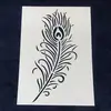 Plantilla de Impresión para Teñido con Pasta Batik Impresión con Pasta de Tinte Tie-Dye Estilo Étnico Teñido con Tintes Vegetales Herramientas Hechas a Mano DIY Teñido con Índigo