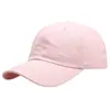 Boné de beisebol com placa de luz lisa, aba macia, sem forro, boné casual, simples, coreano, conjunto de bonés de algodão, logo