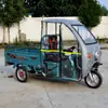 Toldo para Triciclo Eléctrico, Toldo Frontal, Toldo para Conductor de Mensajería, Parasol y Refugio contra la Lluvia, Toldo de Plástico