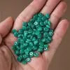 Cuentas de Ábaco Imitación Jade Verde Hielo, Cuentas de Jade, Cuentas Sueltas, Accesorios DIY de Jade Blanco, Materiales para Pulseras y Collares, Cuentas