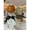 AS OFICIAL Outono/Inverno Estilo Francês Gentil Sensação Relaxada Tricô Pesado com Ponto Trançado Gola Manga Morcego Suéter Feminino 80976