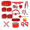 Juguetes sexuales para adultos Jiuai, accesorios SM, juguetes sexuales para parejas, bondage, látigo de cuero, tapón anal, entrenamiento del amor y provocación