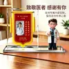 Placa de cristal personalizada de alta qualidade para agradecer médicos e professores, um presente para o Dia dos Professores e a temporada de formatura, decoração de mesa de escritório