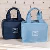 Gran Venta Suministro del Fabricante Bolsa Cuadrada Portátil para Estudio en el Extranjero Viaje Almacenamiento Bolsa de Clasificación con Cremallera Bolsa de Aseo Viaje