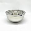 Bacia para Salada Espessa de Aço Inoxidável Bacia para Assar Bacia para Vegetais Aprofundada Bacia Anti-Salpicos para Bater Ovos Tigela de Aço Inoxidável Tigela Extra Grande para Salada