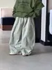 Pantalones Anchos de Estilo Coreano Retro Versátiles y Fluidos para Niños Pequeños y Niños Pequeños Pantalones Lavados y Desgastados para Niños y Niñas Pantalones Prácticos de Otoño